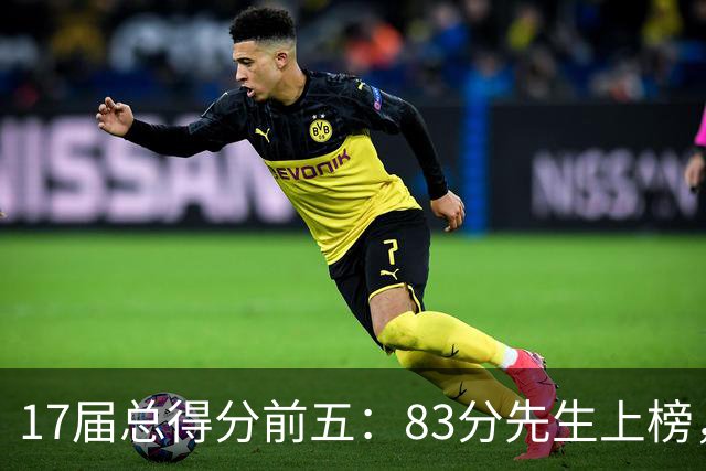 17届总得分前五：83分先生上榜，塔图姆14177分仅第二