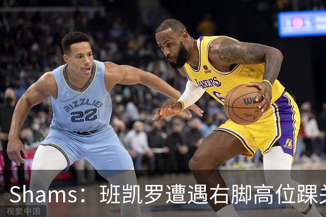 Shams：班凯罗遭遇右脚高位踝关节轻度扭伤 通常将会缺阵4-6周